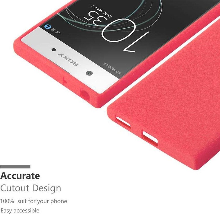 Actual product image Cadorabo TPU Frosted Cover (Sony Xperia XA1)