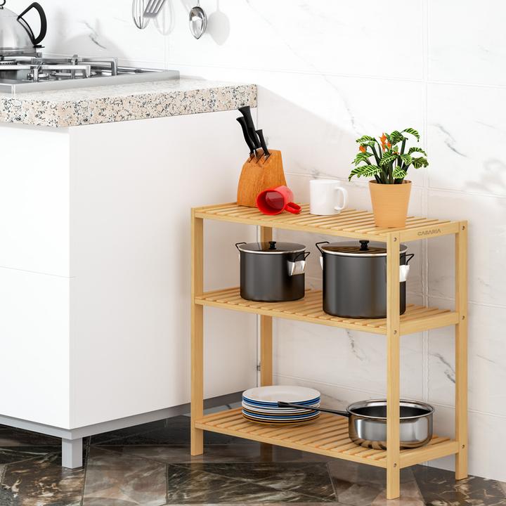Actual product image Casaria Standing shelf (66 x 58 x 26 cm)