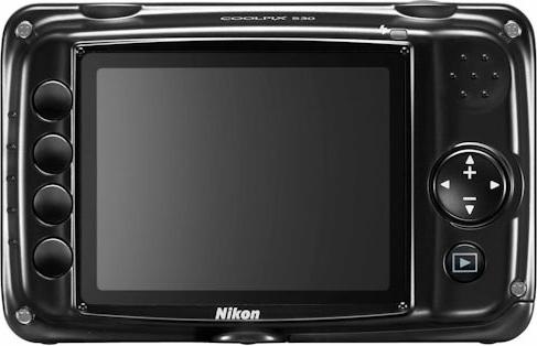 Image du produit Nikon Coolpix S30, 10MP, zoom 3x, vidéos HD, noir (1/3")