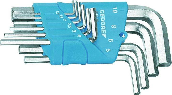 Actual product image Gedore Hexagon socket Allen wrench set