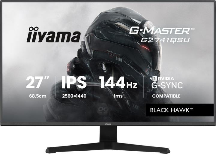 Image du produit iiyama 68.6cm (27") G2741QSU-B1 16:9 HDMI+DP+2xUSB IPS (2560 x 1440 pixels, 27")