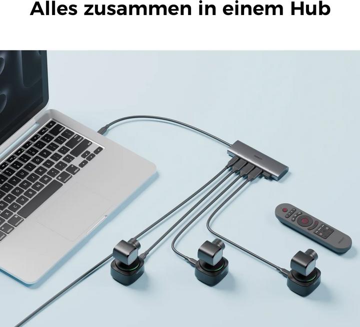 Produktbild Obsbot 3-in-1 USB 3.0 Hub (USB-C)