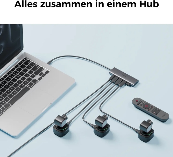Actual product image Obsbot 3-in-1 USB 3.0 hub (USB-C)