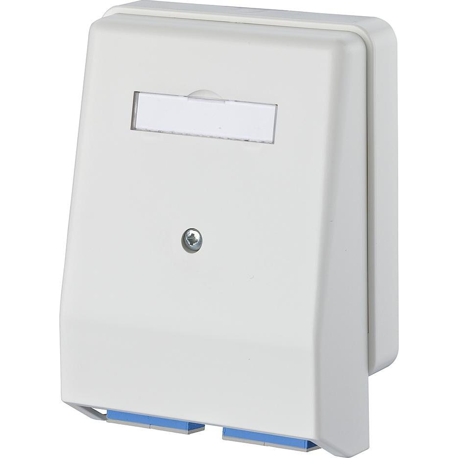 Metz, Steckdose, Connect OpDAT 4 AP 2xSC-D UPC OS2 (Keramik) reinweiss 150112E202-E