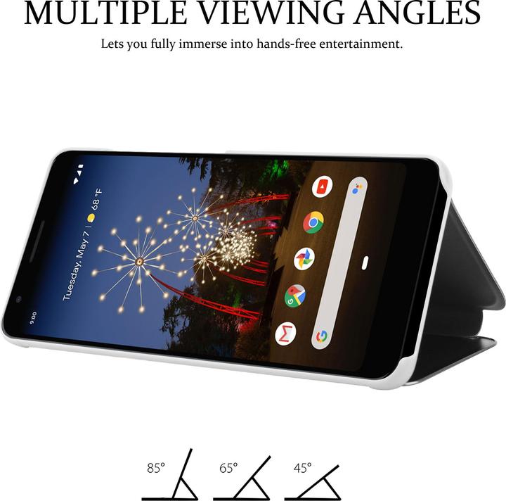 Produktbild Cadorabo Book Smart View Spiegel Cover (Google Pixel 3a XL)