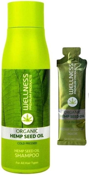 Beauty Made Easy Wellness Premium Products Organic Hemp Shampoo 500ml 16.9oz (500 ml, Flüssiges Shampoo)