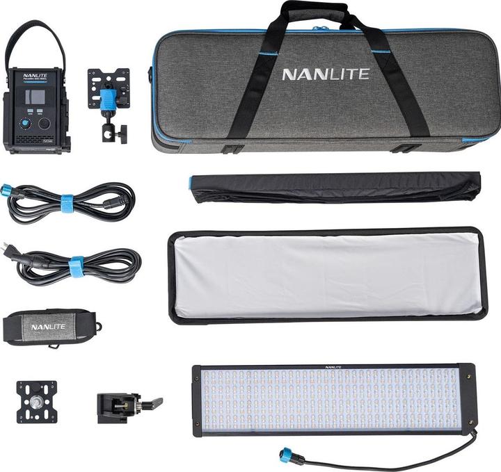 Produktbild Nanlite PavoSlim 60CL RGBWW LED Panel - Slim (Flächenleuchte, Studioleuchte, Videoleuchte)