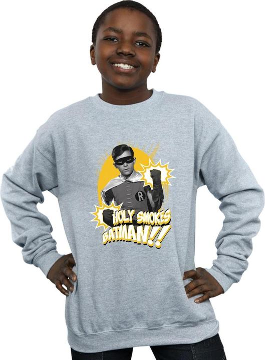 Immagine prodotto Batman TV Series Robin Holy Smokes Felpa Ragazzi (116)