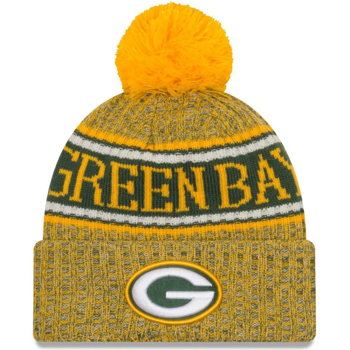 New Era, Herren, Mütze, NFL Sideline Reverse Green Bay Packers, Mehrfarbig