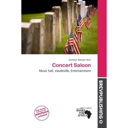 Concert Saloon, Fachbücher von Germain Adriaan