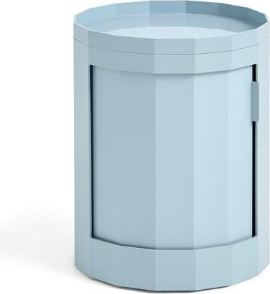 Produktbild HAY Facet Cabinet Low 49cm - Misty Blue (80 cm)