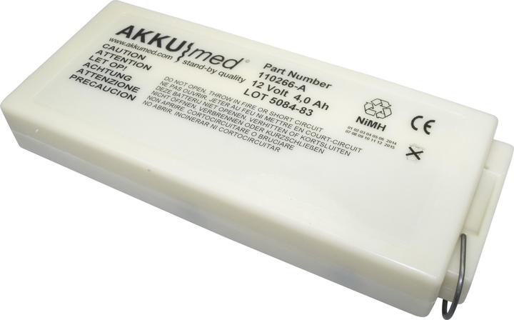 XCell NiMH battery suitable for Welch Allyn, MRL defibrillator PIC30,40,50 - 001647-U (4000 mAh)