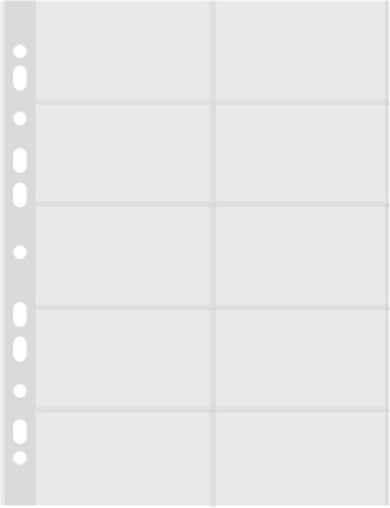 Immagine prodotto Donau buste per biglietti da visita, pp, a4, cristallo, 50 micron (A4)