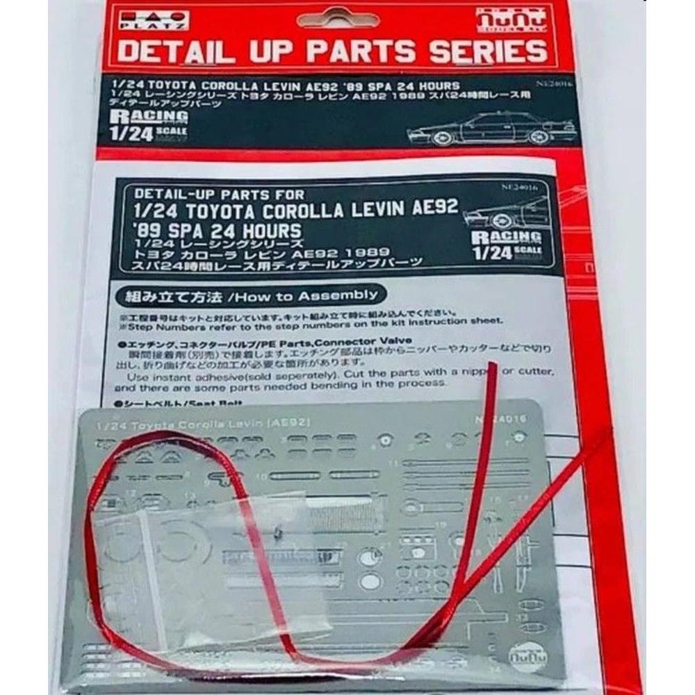 Beemax TOYOTA Corolla Levin AE92 '89 SPA 24 hours, Detail UP Parts