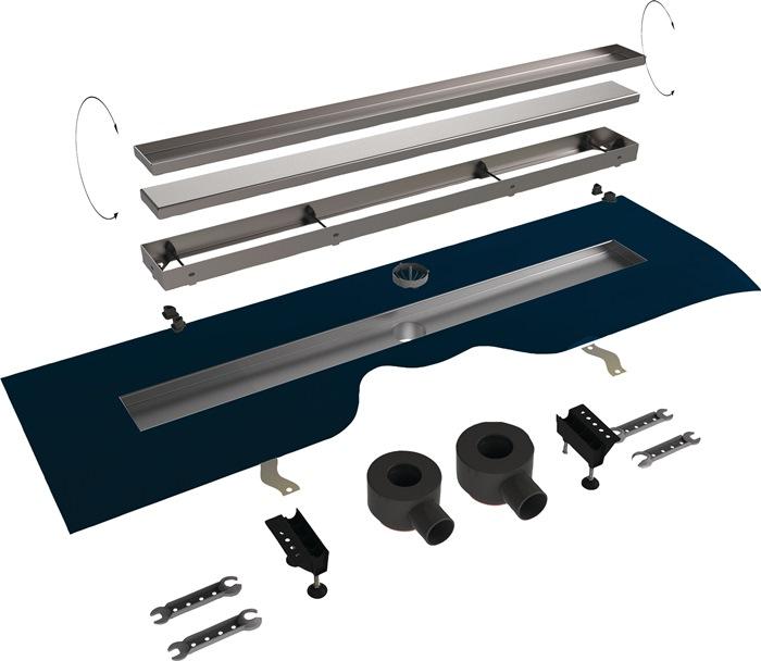 Produktbild Delphis Duschrinne (600 mm)