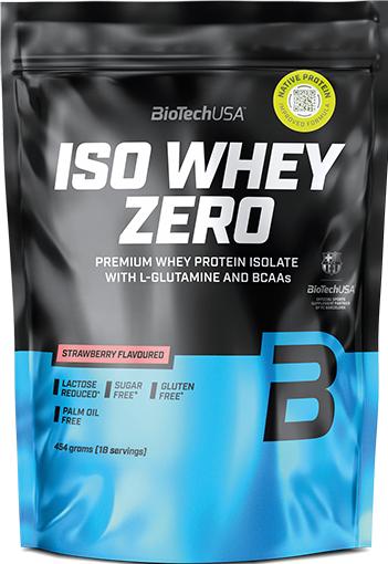 Produktbild Biotech USA Iso Whey Zero (Erdbeer, 1 x, 500 g)