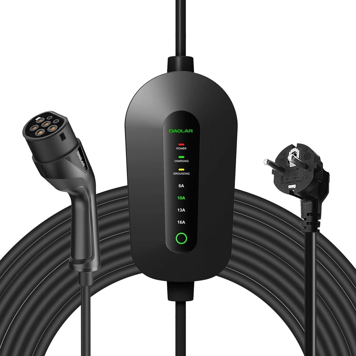 De beste 230v (grannycharger) mobiele lader voor je elektrische auto