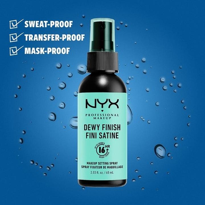 Produktbild NYX Professional Make-Up Setting Spray Dewy (2 Translucent)