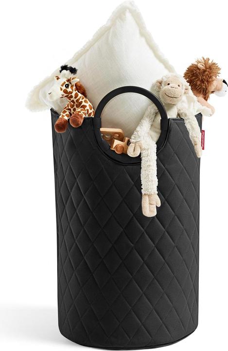 Image du produit reisenthel Panier à linge Frame Rhombus 30 l, noir (30 l)