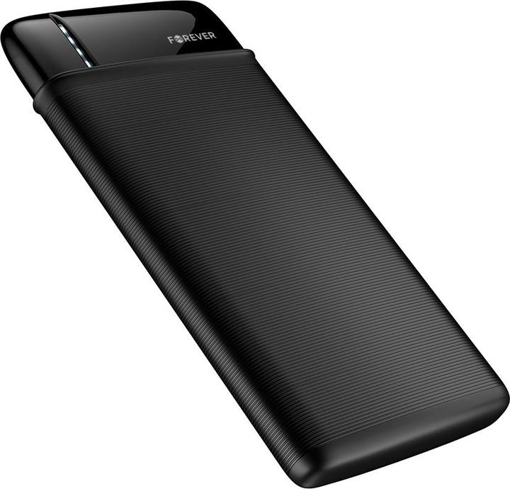 Image du produit Forever TB-100S Banque d'alimentation 5000 mAh - Noir (5000 mAh, 18.50 Wh)