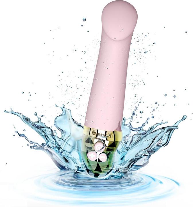 Productafbeelding Mystim Recht op Ron Vibrator roos