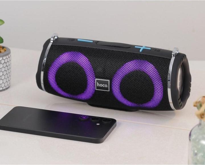 Produktbild Hoco - Wireless Speaker Sports (HC12) - Bluetooth 5.0, Shoulder Strap, 10W - Black (2 h)