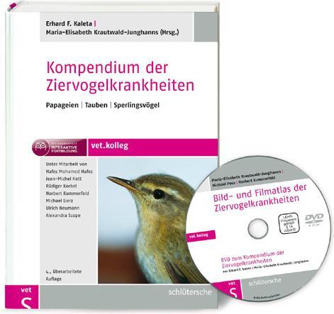 Produktbild Kompendium der Ziervogelkrankheiten (Deutsch, Michael Pees, Norbert Kummerfeld, 2011)