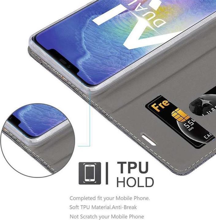 Actual product image Cadorabo Book Jeans Optics Cover (Mate 20 Pro)