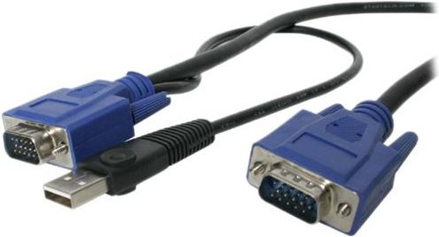 Image du produit StarTech 15 FT 2-IN-1 CÂBLE USB KVM