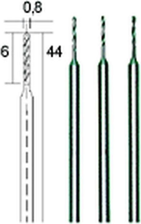 Image du produit Proxxon foret hélicoïdal 0,8 mm (0,8 millimètre)