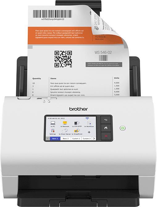 Produktbild Brother ADS-4900W SCANNER (WLAN, Ethernet, USB Host)