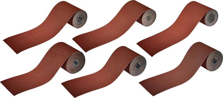 Productafbeelding wolfcraft wolfcraft 1 rol schuurpapier Kor. K180, 5mx93mm (180)