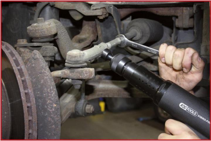 Actual product image KS Tools Vibro-Power pneumatic chisel hammer set. 6 pcs. 51 (Air blast)