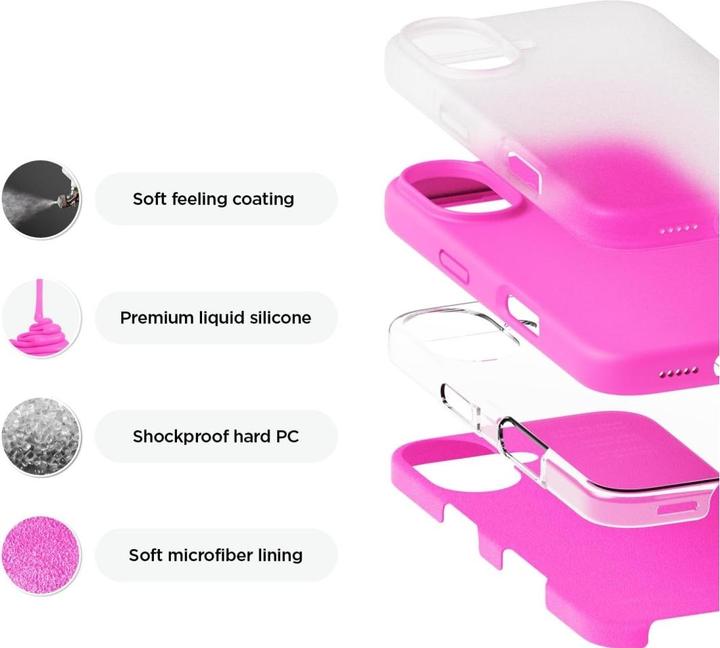 Produktbild Screenguard Apple iPhone 16 Plus Liquid Silicone Case Hülle (Apple iPhone 16 Plus)