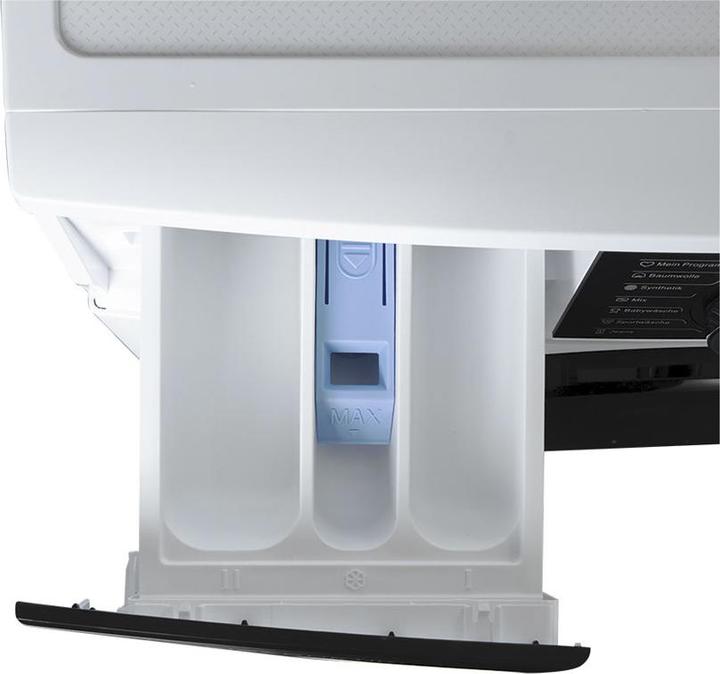 Actual product image Kibernetik MSWS510 MasterSeries Waschmaschine 10kg A-10% Klasse Weiss (10 kg, Left)