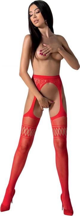 Produktbild Passion S026 Medias Con Liguero Rojo Talla Unica (One Size, Einzelpack)