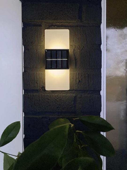 Productafbeelding Star Trading Wandlamp op zonne-energie Wally Frost (IP44)
