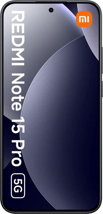 Productafbeelding Xiaomi Redmi Note 15 Pro (256 GB, Black, 6.83", Hybride dubbele SIM, 5G)