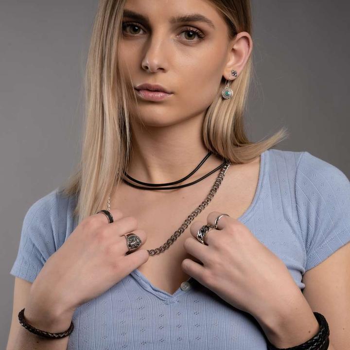 Image du produit Bijouteria Boucles d'oreille (Argent 925, Résine époxy)