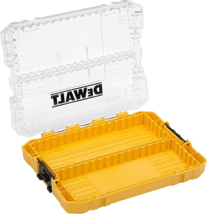 DeWalt Medium-heavy case+ (DT70803-QZ) with 2 small large storage boxes and 6 tip holders (6 pieces)