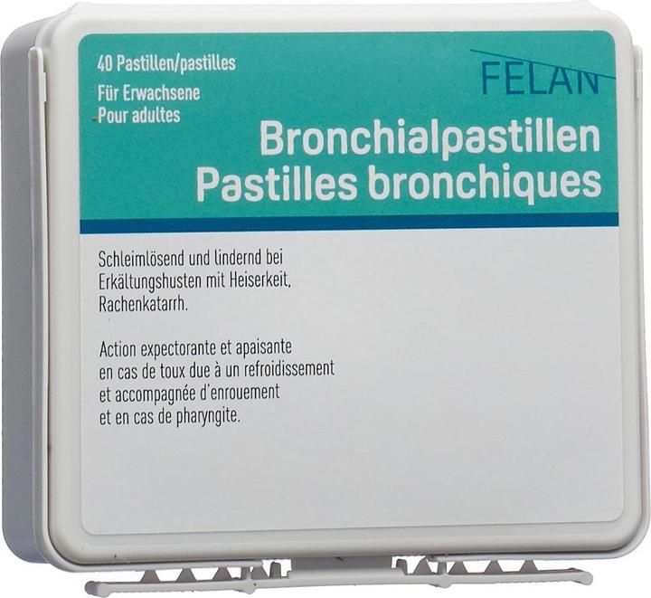 Actual product image Felan Bronchial pastilles pastilles (40 Piece)