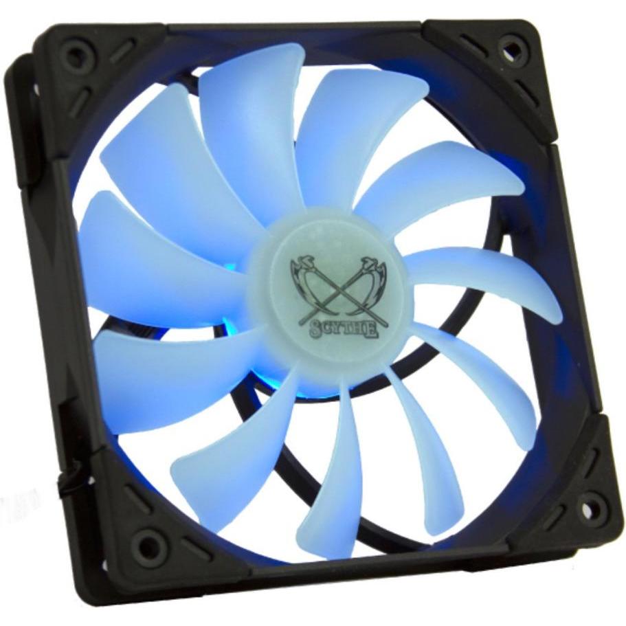Scythe Kaze Flex RGB PWM Lüfter, 300-1200 U/min (120 mm, 1 x), PC Lüfter, Schwarz