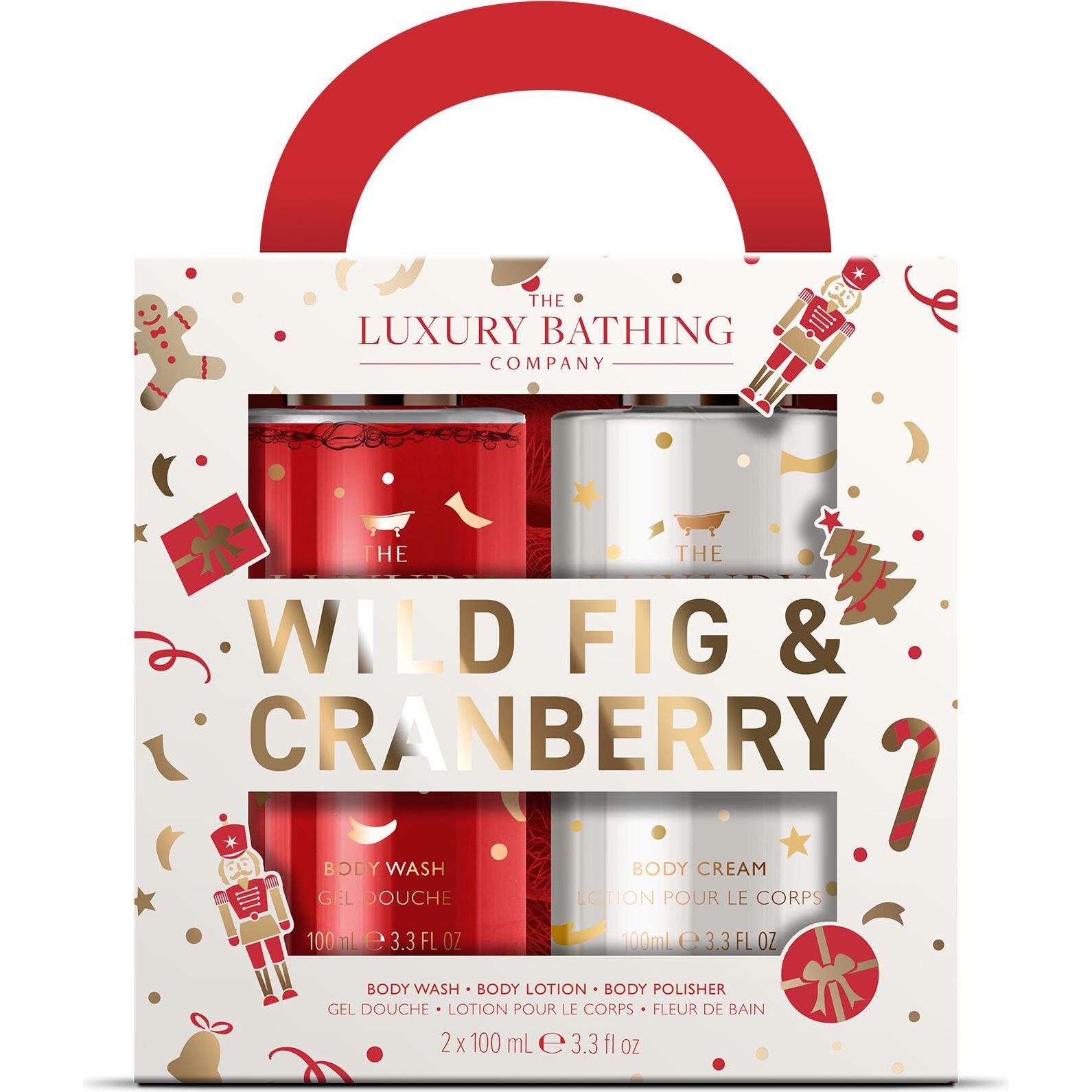 Grace Cole, Set regalo bellezza, Fig & Cranberry Geschenkset 3-tlg (Set per la cura del corpo)