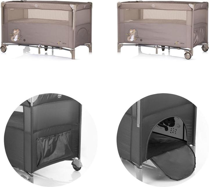 Produktbild Chipolino Reisebett Relax 2 Ebenen (120 x 60 cm)