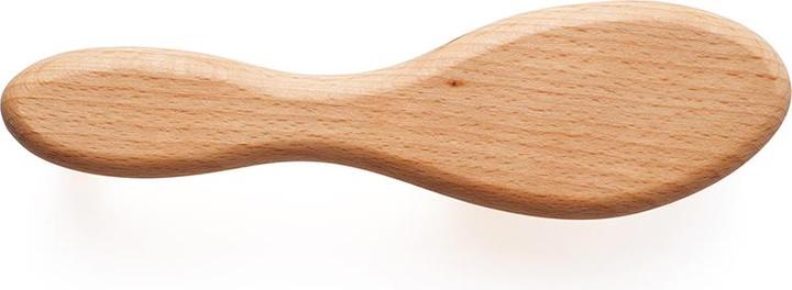 Actual product image Wild & Stone vegan baby organic nylon hairbrush beech wood