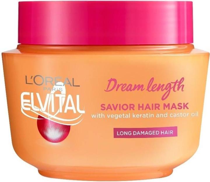 Actual product image L'Oréal Paris ElvitalDream Length Savior Hair Mask 300 ml (300 ml)