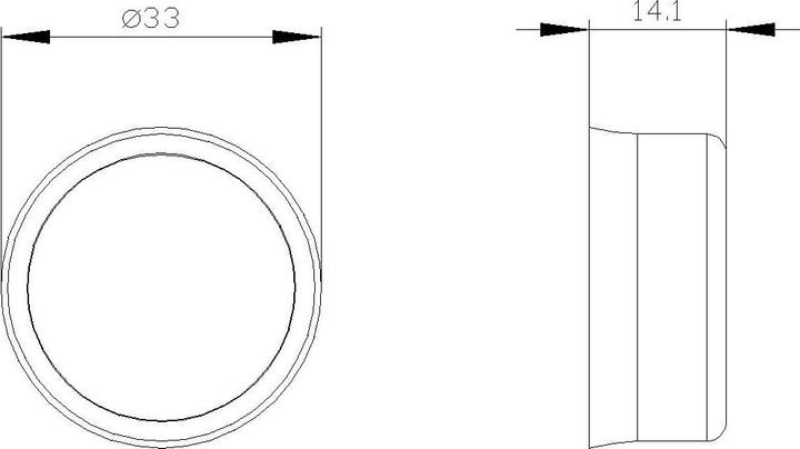 Actual product image Siemens Protective silicone cap, clear