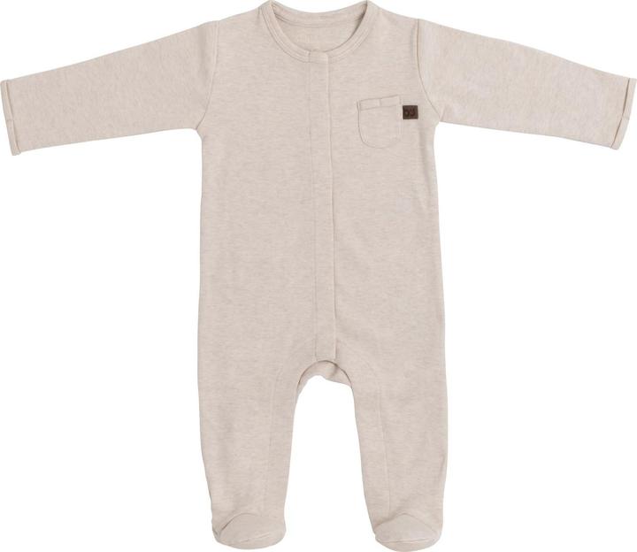 Produktbild Baby's only Strampler mit Füssen Melange warm linen - 68 (68)