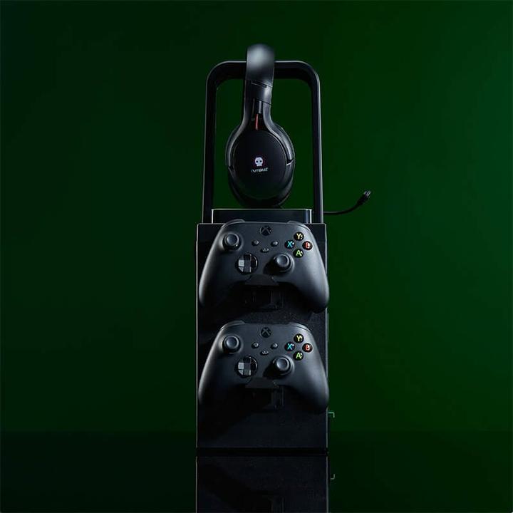 Produktbild Numskull - Meuble de rangement lumineux inspiré du logo Xbox pour gamer (Xbox Series X)