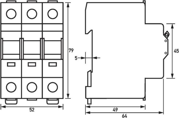 Actual product image Doepke Main switch RH 063300